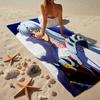 Anime Sessho-maru  Beach Towel, Super Soft Microfiber, Gift for Her/Him, Birthday, for Pool, Beach, Travel, Home Decor Fan gifts
