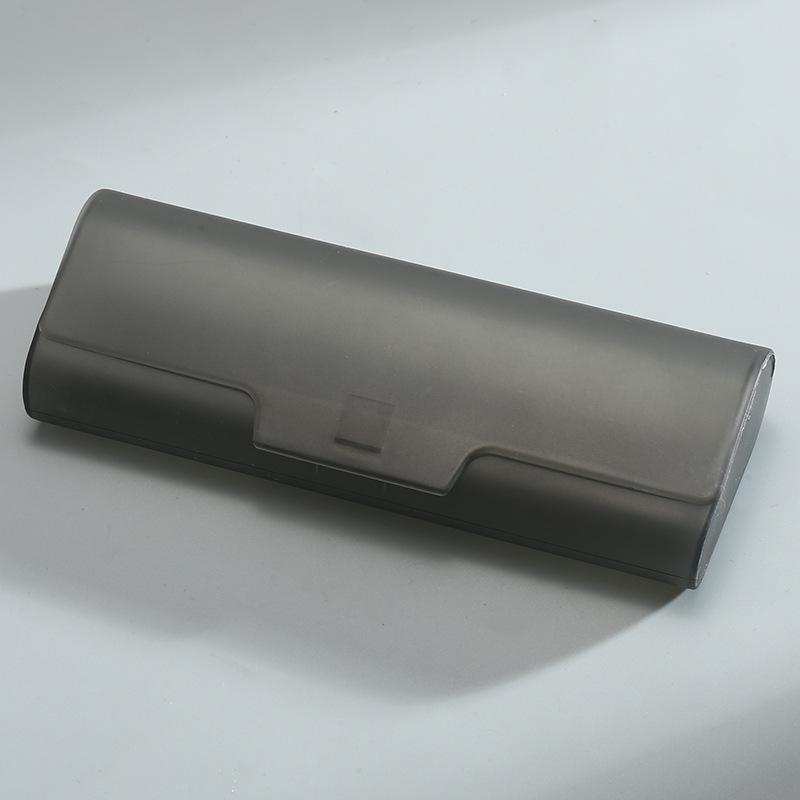 Transparent Eyeglasses Case Portable Plastic Glasses Case Storage Case Wear-Resistant Flip Cover Sunglasses Box For Elderly