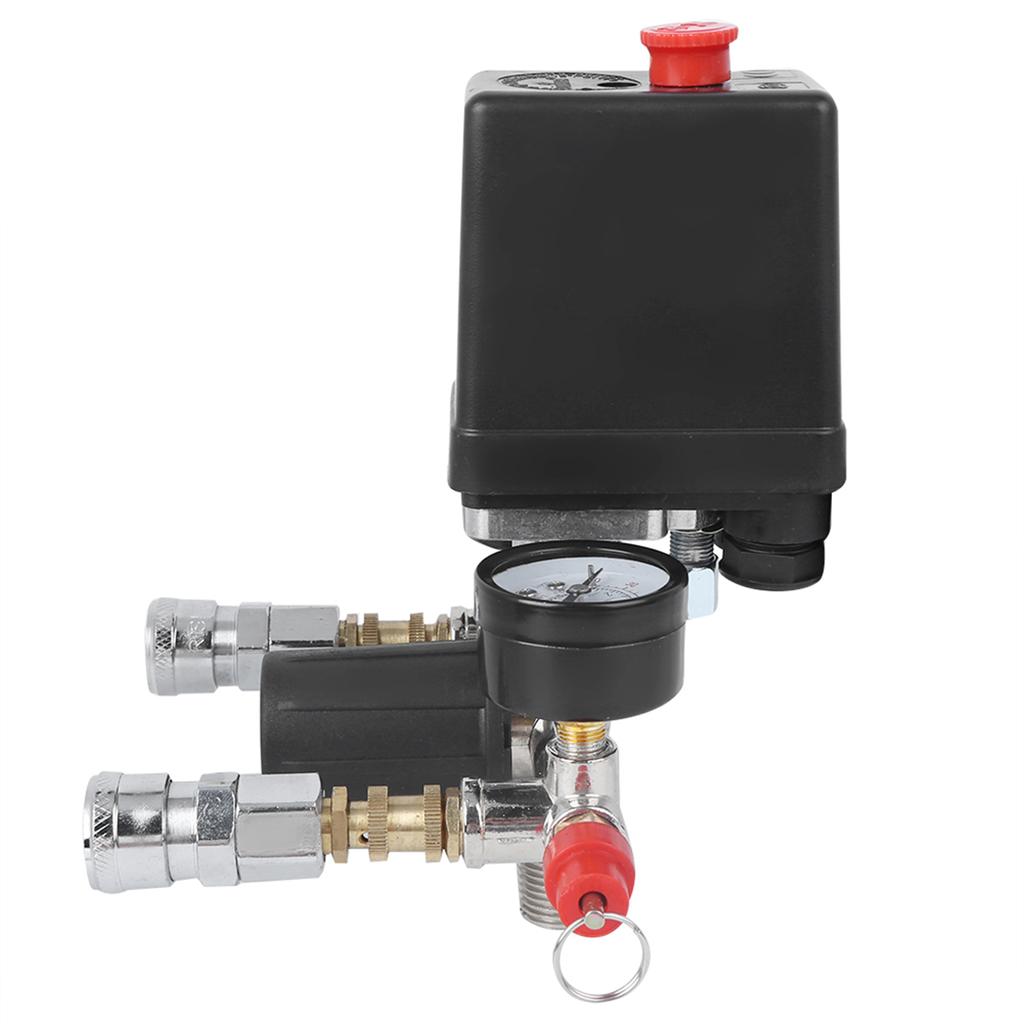 Air Compressor Bracket Assembly Pressure Control Switch Valve Manifold Regulator for Bama