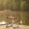 Folding Fishing Chair Compact Sturdy for Camping, Anglers, Campers