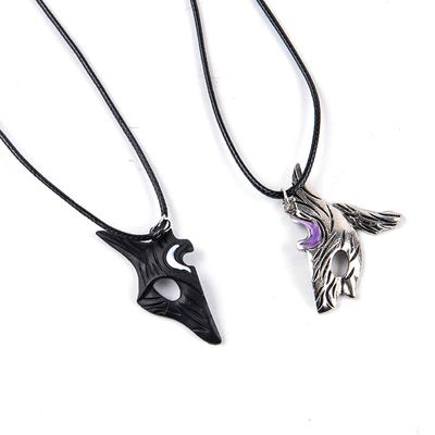 1Pair Couple Lover Necklace Kindred Eternal Hunter Pendant Necklace Jewelry Gift