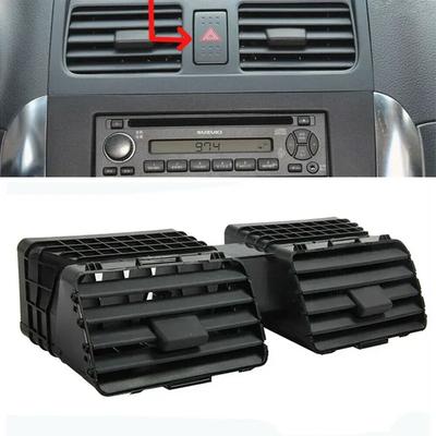 1pc Air Outlet Vent  Car Black Front Dash Center Conditioning Vent Grill Outlet Panel For Suzuki Swift 2004-2010 73610-77J00
