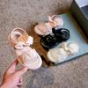 Kinder Lackledersandalen Sommer Neueste Mädchen Schleife Weiche Sohle Weiche Prinzessin Schuhe Mädchen Mode Sport Strand Schuhe