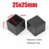 Black PVC Furniture Table Foot Tip Chairs Legs Pad Protector Cover Square/Round Caps Pipe Plug Lid Tube Hole Protection End Cap