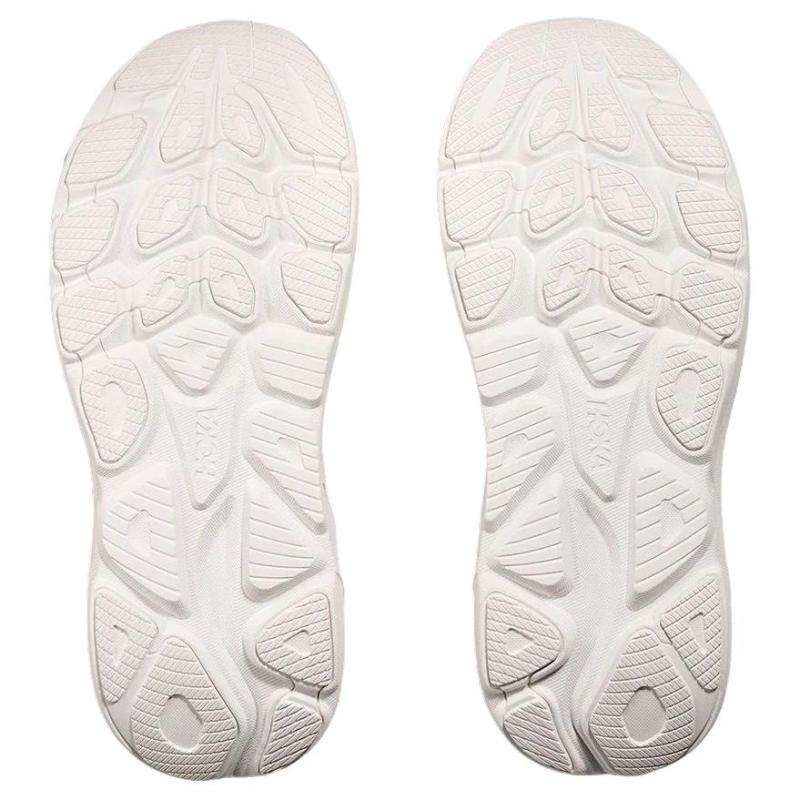 HOKA One One Clifton 10 White Sneakers 1162030-WWH