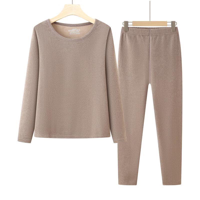 Fengxiao Women's Thickened Thermal Underwear Set