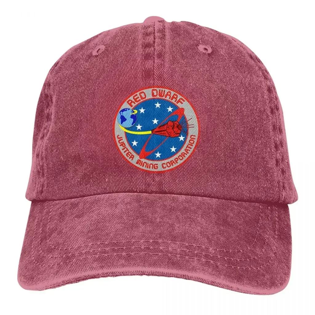 Red Dwarf Crew Patch Baseball Cap Men Hats Women Visor Protection Snapback Red Dwarf Caps