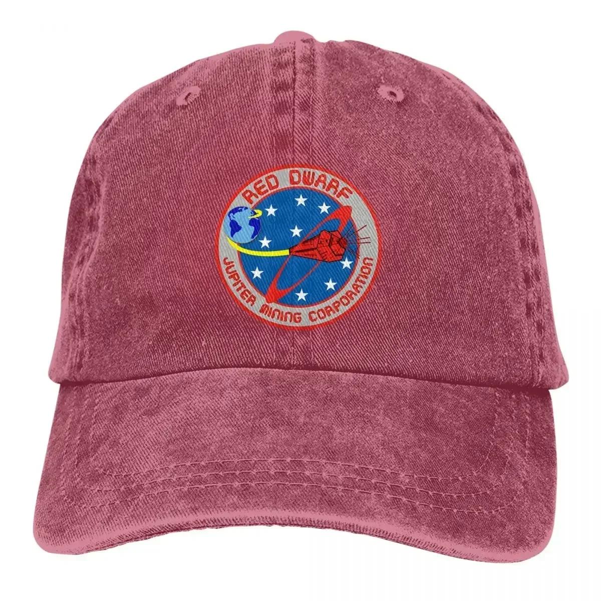 Red Dwarf Crew Patch Baseball Cap Men Hats Women Visor Protection Snapback Red Dwarf Caps One Size