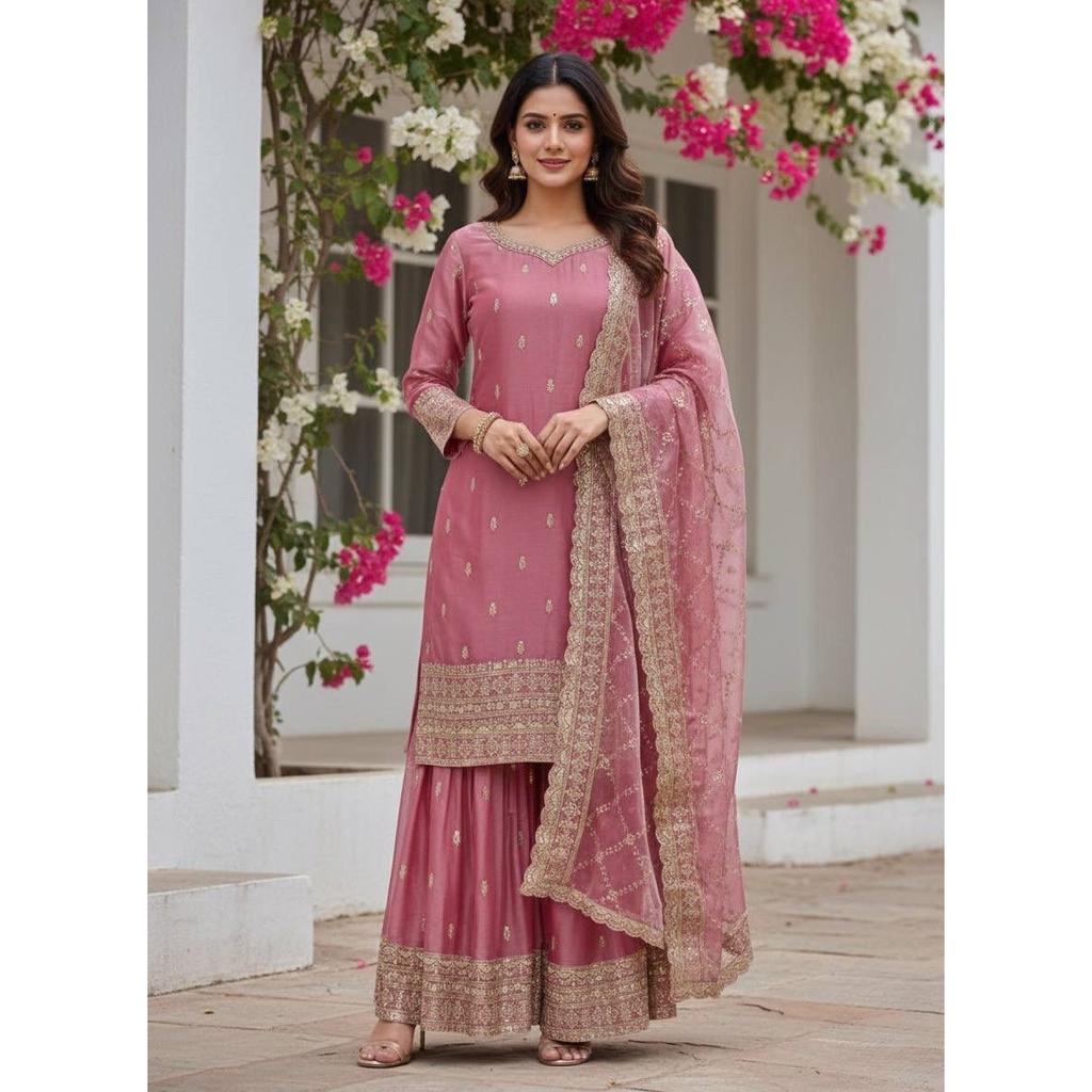 Pakistani Party Wear Designer Salwar Kameez Indian Bollywood Ethnic Palazzo Suit