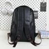 Schoolbag Backpack New Fashion Backpack Simple Large Capacity Solid Color Student School Bag Casual Light Commuter Travel Bag