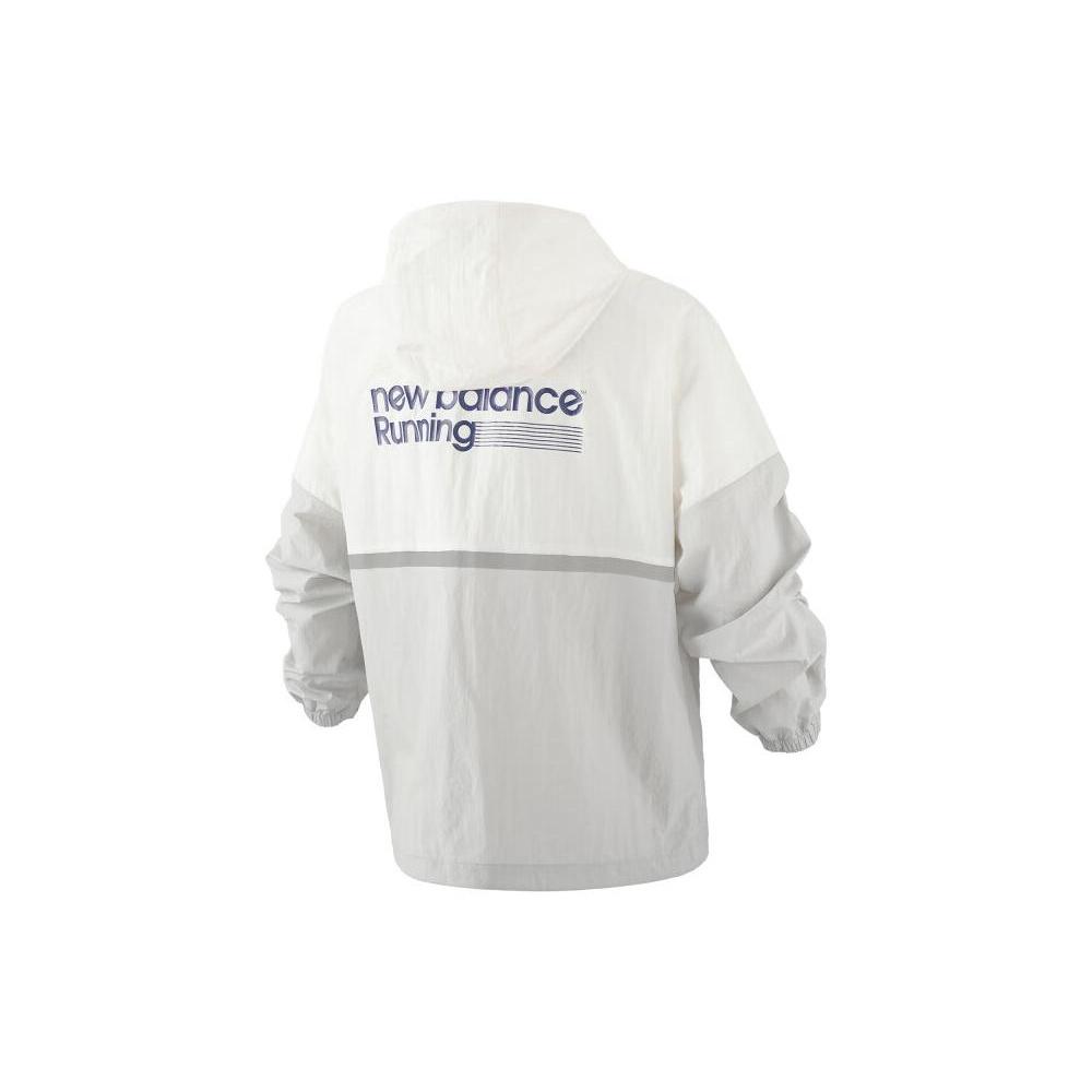 (WMNS) New Balance Authentic Sport Jacket Asia Sizing White Grey Women s 5AD37632-LGR L
