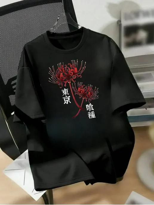 Oversized T-shirt with Y2K print 2XL