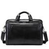 Men's Vintage Leather Laptop Briefcase