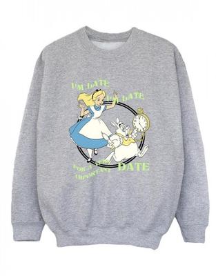 Boys Alice In Wonderland IÂ´m Late Sweatshirt