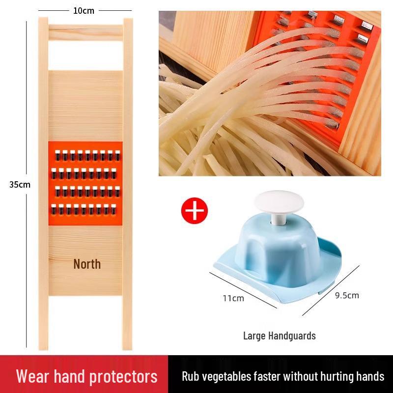 Thick Potato Shredder: Safe Handheld Grater for Peeling, Slicing, and Shredding Vegetables