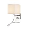 Custom Cross-Border Nordic-American Fabric Wall Lamp for Hotel, Living Room, or Bedroom Bedside Reading