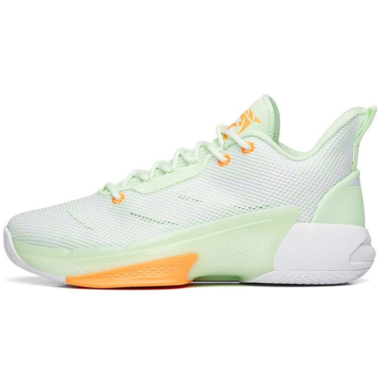 ANTA Shock the Game 4 White Green Orange Men s 112231603-1 EU 44.5
