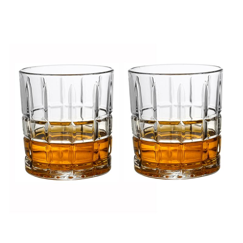 

335ml/360ml Relief Cocktail Glass Diamond Carved Wine Glass Drinking Glasses Whiskey Glass Bar Brandy Cup for Wine Enthusiasts 2pcs