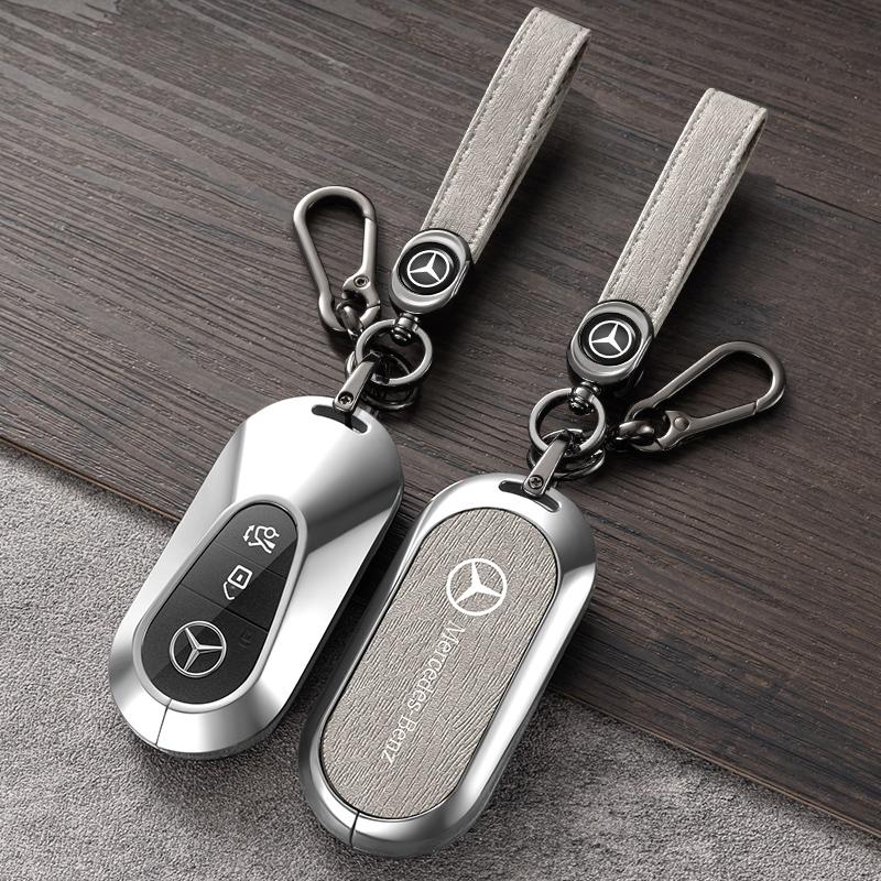 CRS1 Zinc Alloy Car Remote Key Case Cover Shell For Mercedes Benz C S A Class W206 W223 S350 C260 C300 S400 S450 S480 S500 Accessory