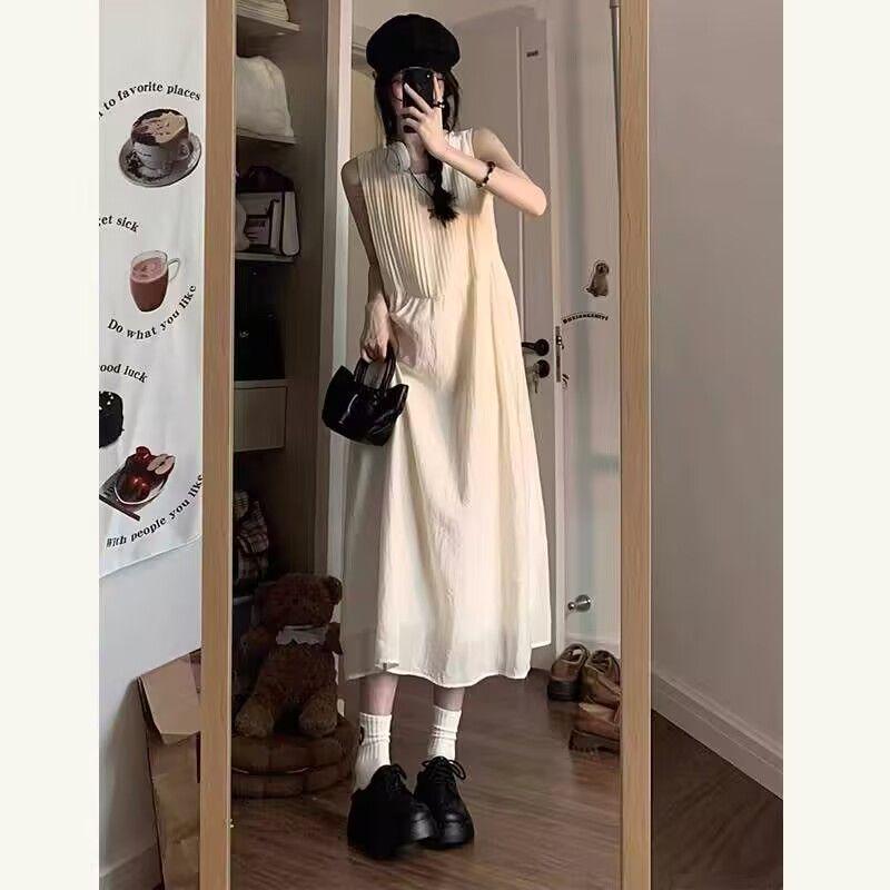 Purple Sleeveless Summer Beach Dress