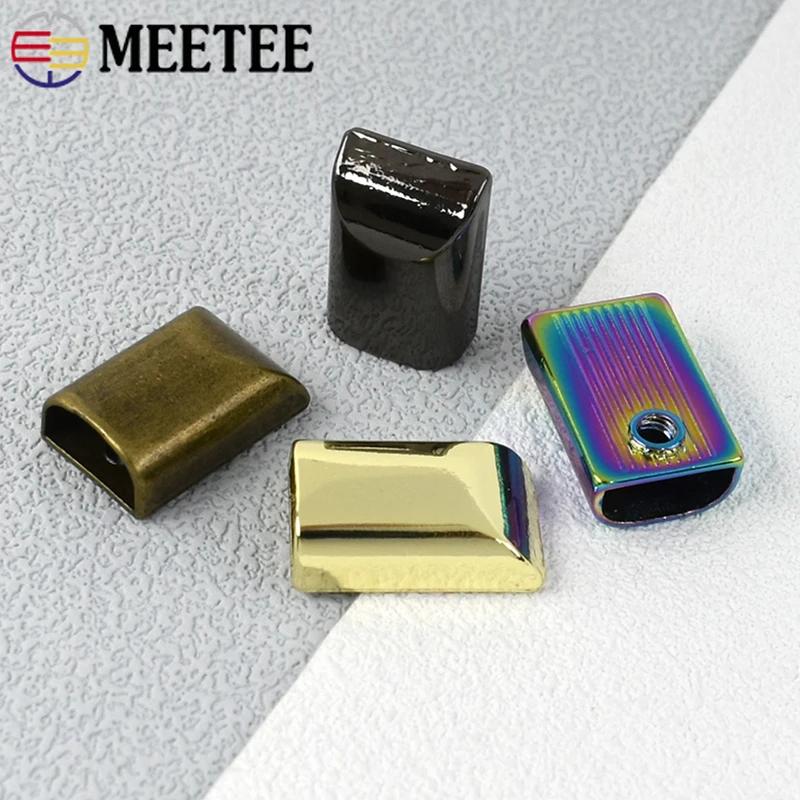 10/20/30Pcs Metal Zipper Stopper Zippers Tail Clip Zip Rope Cord Plug Head Detachable Screw Bag Clasp Sewing Hardware Accessory