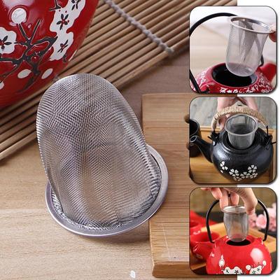 1PC Sieb Filter Gewürz Ball Tee-ei Mesh Teegeschirr Werkzeuge Edelstahl Küche Liefert