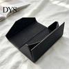 Magnetic Sunglasses Organizer Foldable Triangle Eyeglasses Case, Large Capacity Portable Scratch Resistant Glasses Holder Metal Storage Box for Women