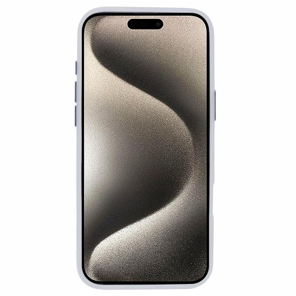 For iPhone 16 Pro Max Case Compatible with MagSafe Frosted Back PC+TPU Phone Cover