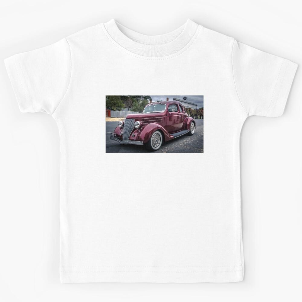 Shiny Red Roadster Kids T-Shirt 170