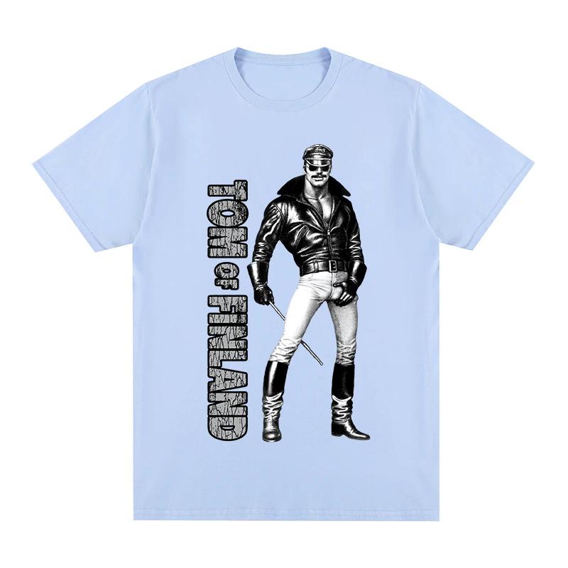 TOM OF FINLAND T-Shirt BOYFRIEND Schwul COPS Baumwolle Herren T-Shirt Neu TEE TSHIRT Damen Tops