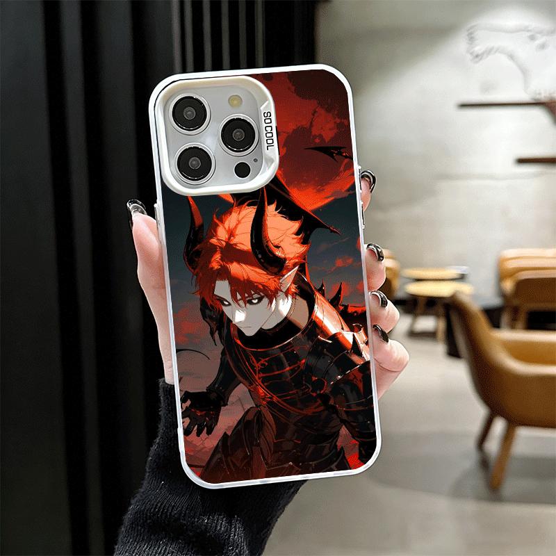 

Devil Bad Boy Anime Style Soft Phone Case for iPhone 15 16 17 Pro Max 17Air 16E 14 Plus 13 12 Mini Shockproof Cover Back Shell iPhone 14 Pro