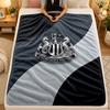 Coperta di Flanella Newcastle United Calcio Calda Morbida Plaid per Uso Interno Divano Letto Soggiorno