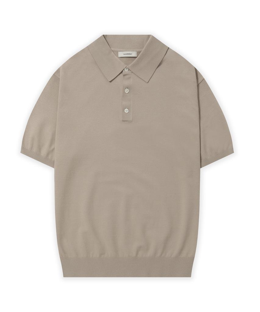 MANNERGRAM Technova Solis Collared Short Sleeve Knit - 10 Colors (Type A)