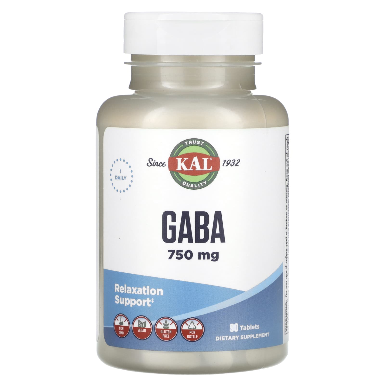 

Gaba, 750Mg, 90 Tablets
