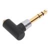 4.4mm To 6.35mm Adapter Right Angle 4.4mm Female To 6.35mm Male Jack Stereo Adapter for Guitar Amplifier