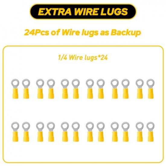 Pair 150A 12V 6 DC WAY BUS DISTRIBUTION TERMINAL BAR FOR BLOCK CAR MARINE BOAT