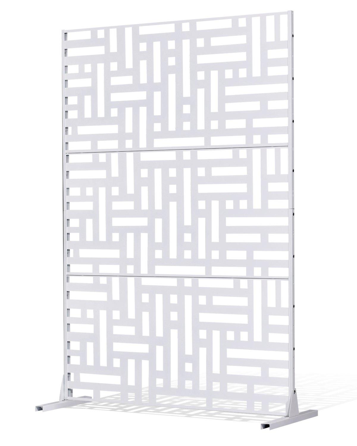 VEVOR Metal Privacy Screen, 47 W