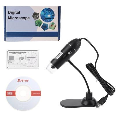 Digital Microscope Handheld USB for HD Inspection Camera 0-1000x Magnification with Adjustable Stand for Windows