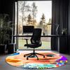 CoComelon Printed Round Rug Carpet Chair Rug Area Rug Entryway Doormats,for Office Chair Living Room Bedroom Kitchen Room.