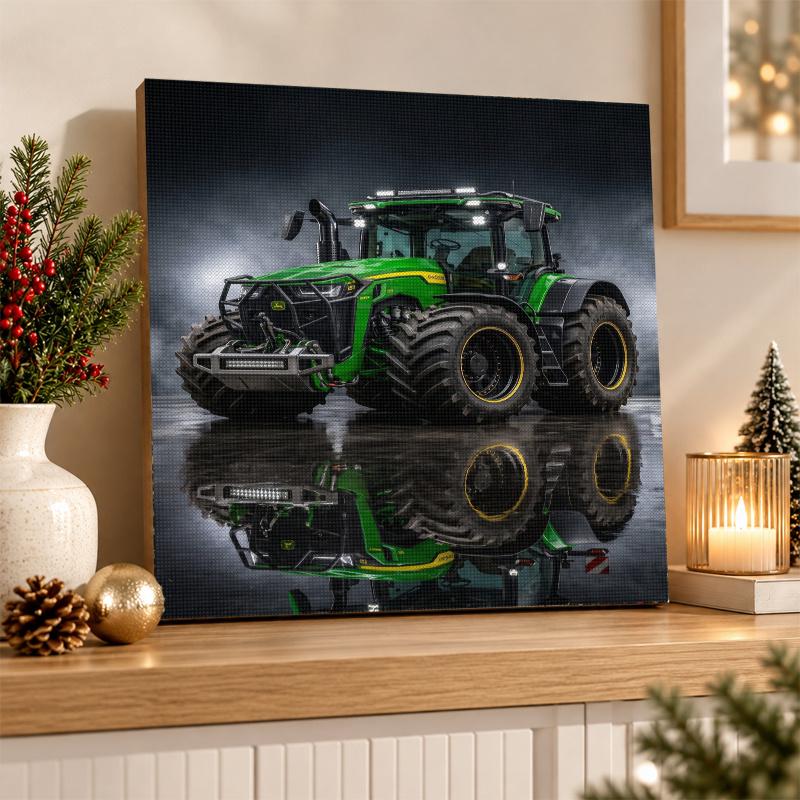 John Deere Diamond Painting Kit 5D Full Drill DIY Diamond Mosaic Wall Art Home Decor