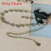 Metal Crystal Waist Chain For Women With Water Diamond Embellishments For Summer Fashion Accessory