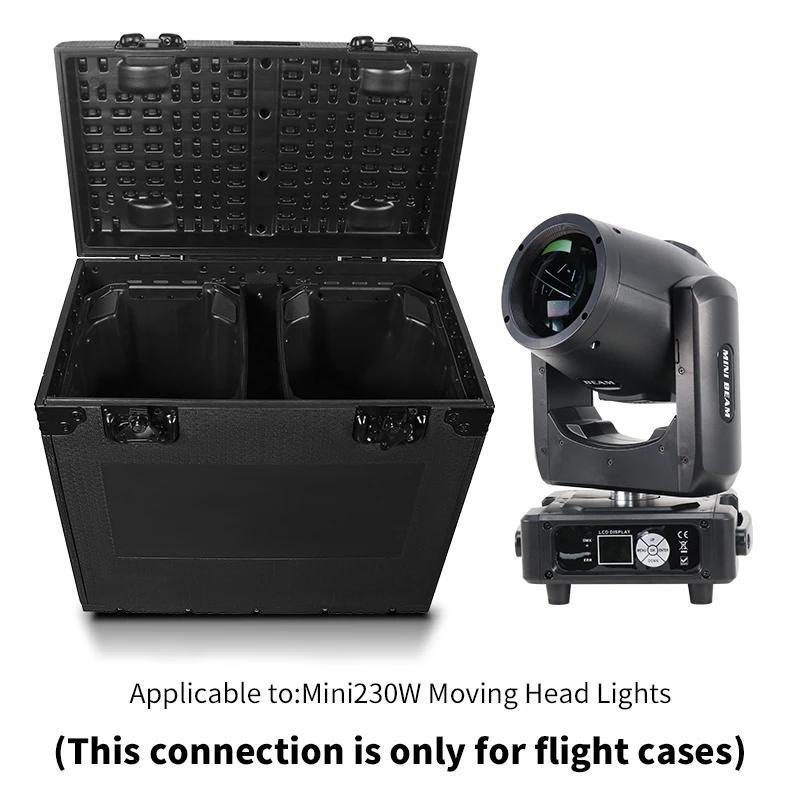 Plastic Flight Case Suitable for 19*15w / 19x25w / 12x18w Flight Case Only for LED Beam Light Box Flight Box Stage Light Case Convenient