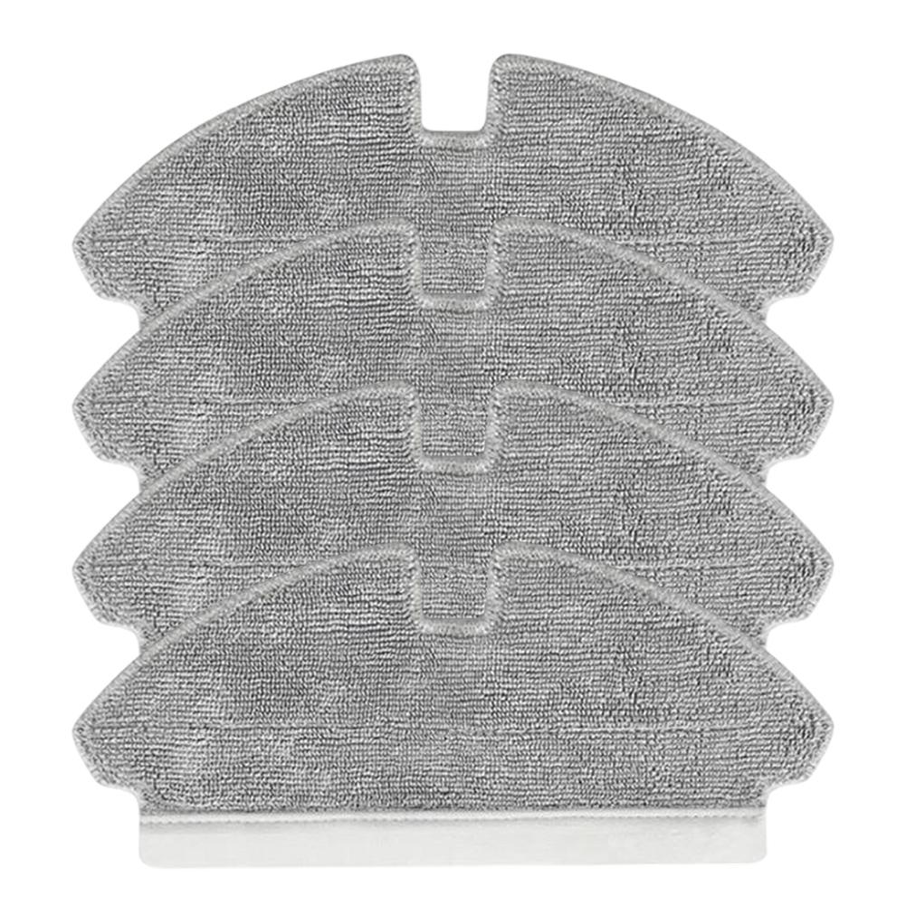 Washable Microfiber Mop Cloths For ROPO Slim / Kewbily DL30 Pro, Reusable Cleaning Pads For Hard Floors, 4 Or 10 Pieces