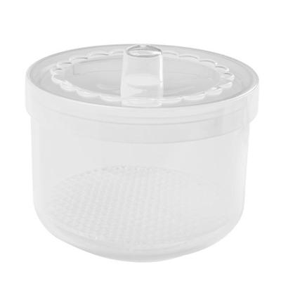 Scatola Disinfettante per Strumenti per Unghie Custodia per Testa di Smerigliatura Scatola Pulizia Strumenti per Unghie Scatola Sterilizzatore per Punte per Unghie per Saloni di Bellezza