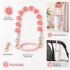 Silicone Cup Carrier Strap Polyester Water Bottle Strap Portable Tumbler Carrying Strap  Walking