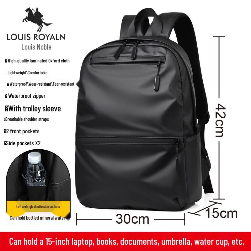 Men's Lightweight Large Capacity Travel and Laptop Backpack, Ideal for High School or College Students