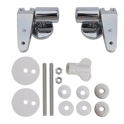 Toilet Seat Cover Hinge Chrome Toilet Base Soft Close Hinges Spare Replacement Fittings Hinge Toilet Seat Lid Mounting Connector