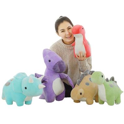 1Pc 30cm bunte Dinosaurier Plüsch Spielzeug gefüllt weiche Cartoon Tyrannosaurus Puppen für Kinder Geburtstagsgeschenk