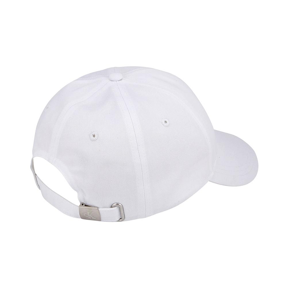 Calvin Klein Monogram Embroidered Ball Cap White / HX0263391_FLCKEA1H02