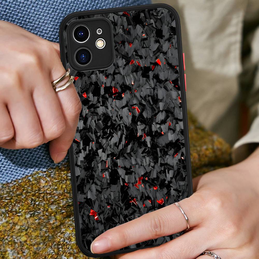 Защитный чехол APEX CARBON FRAGMENT Матовый для IPhone 16 15 14 13 12 11 Pro Max X XS MAX iphone 12pro max